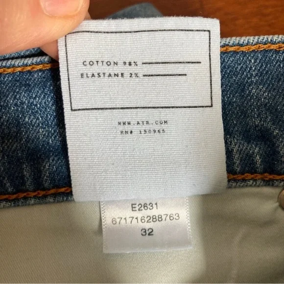 AYR Boyfriend Jeans in Classic Blue - Picture 9 of 9